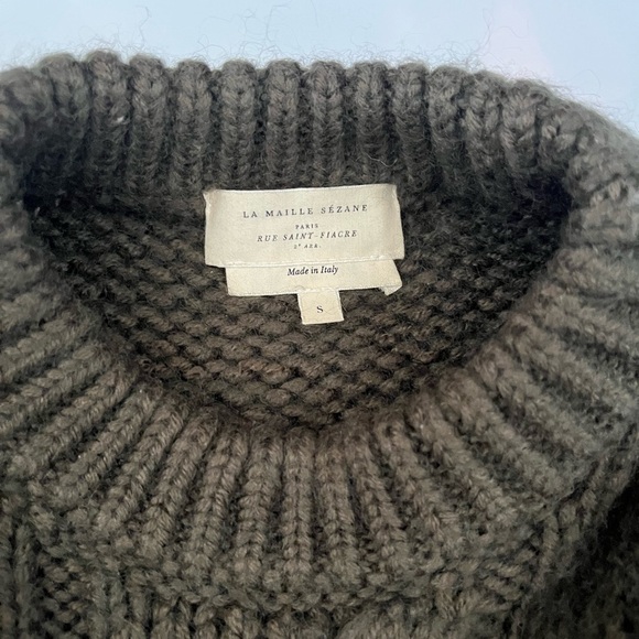 Sezane Serena Long Sleeve Pullover Sweater - Picture 3 of 5